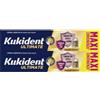 PROCTER KUKIDENT Kukident Ultimate | Crema Adesiva Dentiera Tecnologia 3in1 Tenuta Forte Neutro | Pacco Doppio Maxi 2x57g