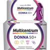 Haleon Italy Multicentrum Donna 50+ | Integratore Multivitaminico | 30 Compresse