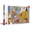 Trefl - La stanza di Van Gogh - Dog Revolution - Puzzle da 500 pezzi - Puzzle fai da te, intrattenimento creativo, per adulti e bambini dai 10 anni in su