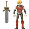 Masters of the Universe - Personaggio Prince Adam da 14 cm Snodato, Giocattolo per Bambini 4+ Anni, HDR50