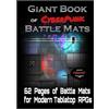 Loke BattleMats Tappetino da battaglia gigante del libro di Cyberpunk