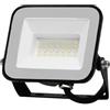 V-TAC Proiettore LED Slim Chip Samsung 20W, Color Nero Luce Fredda