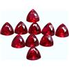 Naturale 50 KT Birmano Rosso Rubino Cubico 5-8 PC Certificato Loose Gemma Lotto