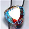Naturale Mystic Certificato 63.20 KT Cubico Taglio Multicolore Loose Gemma