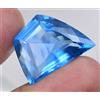 Gemsmyriad Fantastico Naturale Blu Indicolite Tormalina 22.15 KT Certificato Loose Gemma