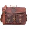 Fatto a mano Borsa Messenger Vintage In Vera Pelle Di Bull Per Uomo 100% Fatta A Mano