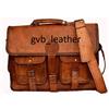 Fatto a mano Borsa A Tracolla In Pelle Vintage Per Laptop Da Uomo