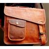"Handmade" Uomo Vera Pelle S AD L I Pad Tablet Custodia Tracolla da Spalla Passport Borsa