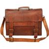 Borsa A Tracolla Vintage In Pelle Marrone Per Laptop Da Uomo Progettata Nel 1990