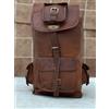 Fatto a mano Zaino In Pelle Per Uomini Laptop Satchel Vera Borsa A Tracolla Comoda