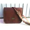 Fatto a mano Pelle Pattina Cover Messenger Laptop Bag Computer Spalla Ufficio Cartella Case