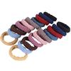 DOITOOL 20pezzi Elastici Per Plastica Anelli Elastici Per Code Di Cavallo Accessori Per Per Donne e Ragazze