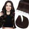 SEGO Extension Capelli Veri Biadesivo 20pz 30g Extension Biadesive Capelli Veri Remy Tape in Hair Extensions Capelli Lisci 25 cm - 20g # 02