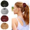 Aokid Fermaglio magico per capelli a forma di nido di uccello, accessorio espandibile per chignon, da donna, per coda di cavallo, per capelli sottili, spessi, ricci, fermagli per capelli in plastica