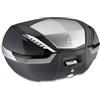 GIVI BAULETTO VALIGIA GIVI V47 NT TECH CON FINITURA ALLUMINIO E CATADIOTTRI FUMÈ