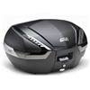 GIVI BAULETTO GIVI VALIGIA V47NNT TECH FINITURA TEXTURE IN CARBONIO CATADIOTTRI FUMÈ