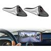 Specchio retrovisore auto DVR da 6,25 pollici con doppie telecamere punto cieco