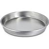 Erre4M Stampo crostata, teglia crostata, Stampo per crostata in alluminio professionale, vari diametri a disposizione. Altezza 3 cm (Diametro 22 cm)