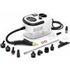 Generico Pulitore a Vapore Portatile 2500W ad Alta Pressione - 6 Velocità Regolabili, Serbatoio 1200 ml, 3 Testine Incluse - Ideale per Casa, Cucina, Bagno, Finestre e Auto