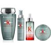 KERASTASE Kit Genesis Homme Shampoo 250ml + Spray 150ml + Serum 90ml + Cire Texturisante 75ml