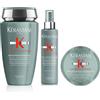 KERASTASE Kit Genesis Homme Shampoo Epaississant 250ml+ Spray De Force 150ml + Cire Texturisante 75ml