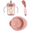 Chicco Set Pappa Neonato svezzamento 6 mesi - Rosa