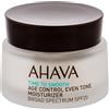 Ahava Time To Smooth Moisturizer Age Control Even Tone Moisturizer 50 ml