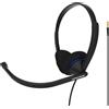 KOSS CS200i Cuffie cablate con microfono a cancellazione del rumore Nero