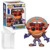 Funko Crash Bandicoot Funko POP! PVC-Sammelfigur - Crash Bandicoot in armatura a maschera (841) (esclusiva della convention)