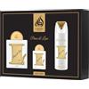 Lattafa Zestaw Lattafa Peace & Love Edp 100ml + Edp 20ml + Deodorante 200ml