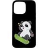 panda China animal zoo bear Himalayan ba Custodia per iPhone 15 Pro Max Panda Bear Skateboard