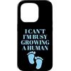 Cute Blue New Mother Custodia per iPhone 15 Pro Carino blu nuovo regalo mamma bambino bambino piedi
