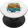 Dive Flag Designs for Divers Dive Flag I Work Well Under Pressure Divertente Diving PopSockets PopGrip Adesivo