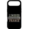French born and France apparel Custodia per iPhone Air Retro Limoges Francia