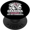 Grandmother Granddaughter Apparels Grand Nonna I used to be in charge then I Had A Granddaughter PopSockets PopGrip Adesivo
