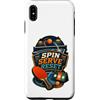 Jimbeels Custodia per iPhone XS Max Spin Serve Reset Tennistavolo