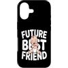 Cute Future Friend Baby Brother Custodia per iPhone 17 Futuro migliore amico carino baby shower annuncio