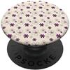 Floral Aesthetic Flower Botanical Gifts Lavanda Viola Daisy Pattern Line Art Fiori Floreali PopSockets PopGrip Adesivo