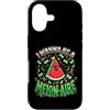 Cute Fruit Cartoon Joke for Food Lovers Custodia per iPhone 17 Divertente cibo gioco di parole anguria melonaire amante dei soldi