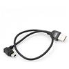 System-S Mini cavo USB ad angolo di 90 gradi, cavo dati 30 cm