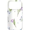 Floral Aesthetic Flower Botanical Gifts Custodia per iPhone 17 Pro Motivo floreale con fiori viola lavanda