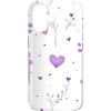 Floral Aesthetic Flower Botanical Gifts Custodia per iPhone 17 Lavanda Cuore Ditsy Fiori Floreale