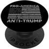 StickerPolitics Pro America Anti Trump | Patriottico americano PopSockets PopGrip Adesivo