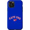 Bay State Boston Custodia per iPhone 11 Pro Cape Cod Boston Massachusetts Baseball Logo Abbigliamento