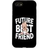 Cute Future Friend Baby Brother Custodia per iPhone SE (2020) / 7/8 Futuro migliore amico carino baby shower annuncio