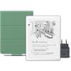 Amazon Kindle Scribe 32 GB (Grafite) + Penna Premium + Custodia | Materiali di origine vegetale (Verde Matcha) + USB-C Caricabatterie