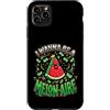 Cute Fruit Cartoon Joke for Food Lovers Custodia per iPhone 11 Pro Max Divertente cibo gioco di parole anguria melonaire amante dei soldi