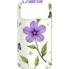 Floral Aesthetic Flower Botanical Gifts Custodia per iPhone 17 Pro Max Fiori viola lavanda farfalla floreale