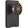 Cool Metatron's Cube Designs Geometria sacra Fiore della Vita Cubo di Metatron PopSockets PopWallet per MagSafe