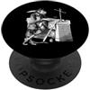 Demonique Tees and Ars Goetia Demon Gift Melchom Il Demone Gatto Infernale PopSockets PopGrip Adesivo